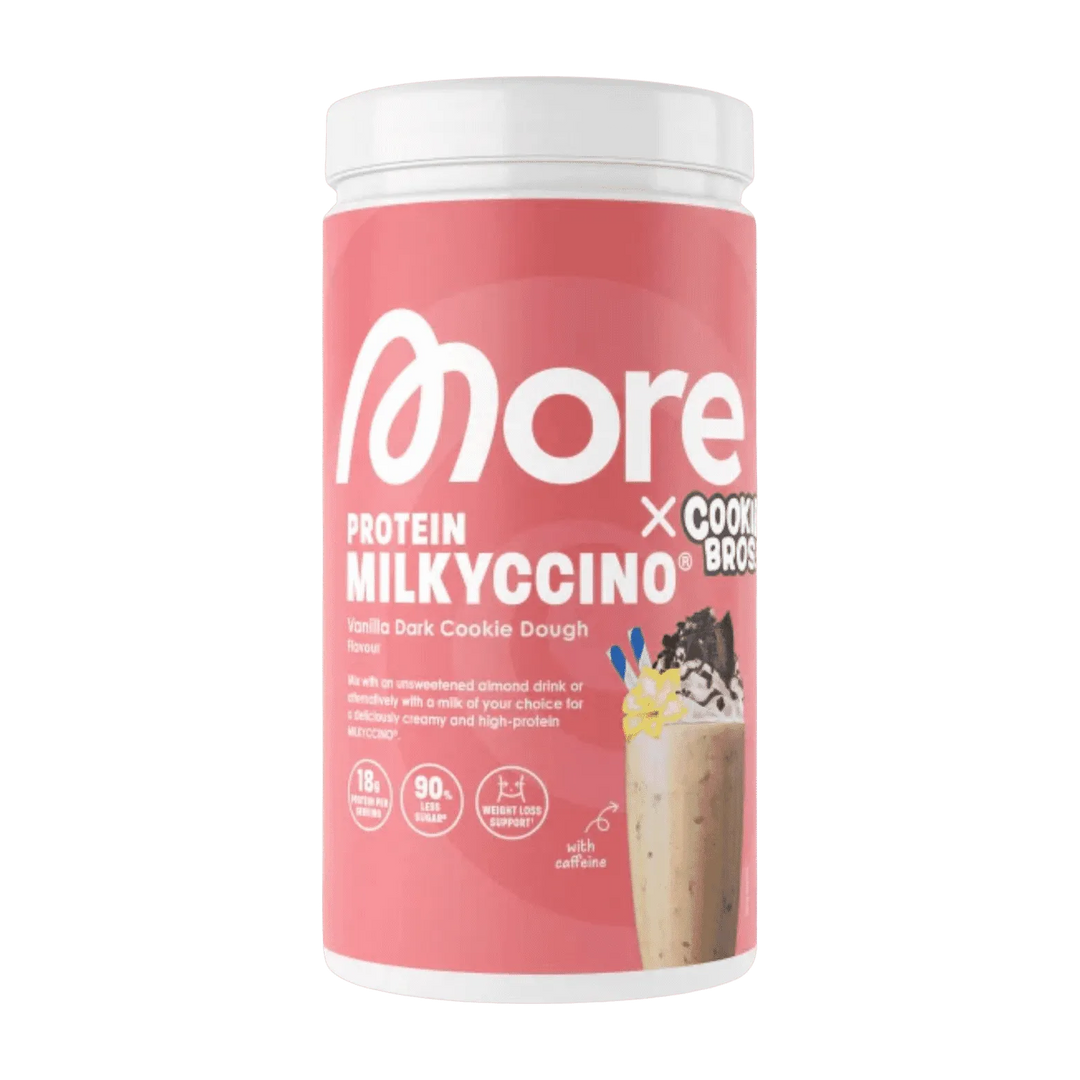 More Nutrition Protein Milkyccino | 500g - Vanilla Dark Cookie Dough - fitgrade.ch