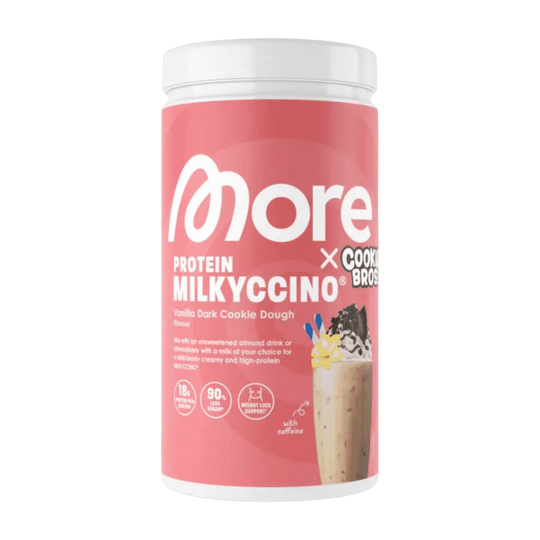 More Nutrition Protein Milkyccino | 500g - Vanilla Dark Cookie Dough - fitgrade.ch