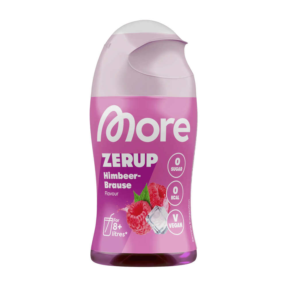 More Nutrition Zero Sirup | 65ml - Himbeer Brause - fitgrade.ch
