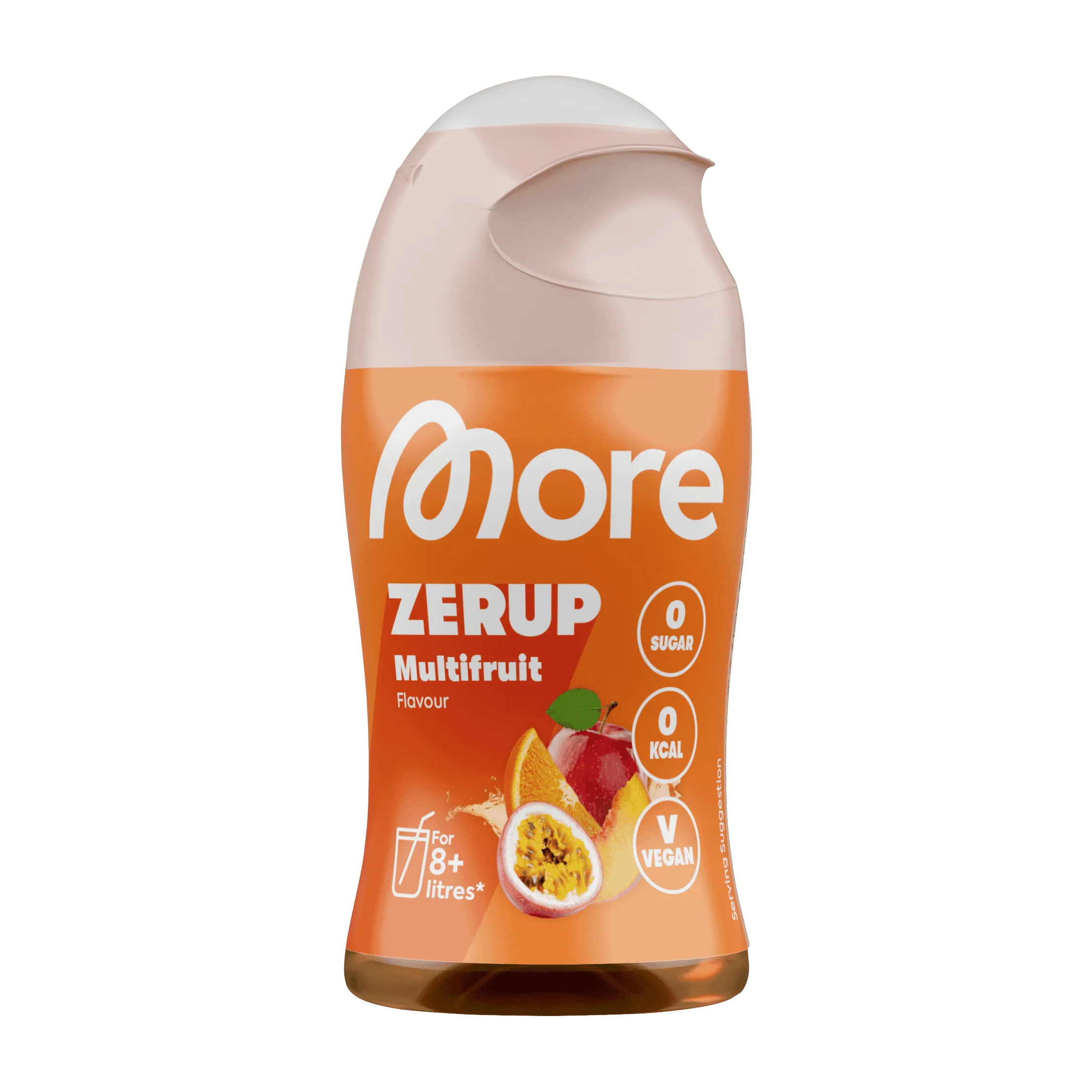 More Nutrition Zero Sirup | 65ml - Multifrucht - fitgrade.ch