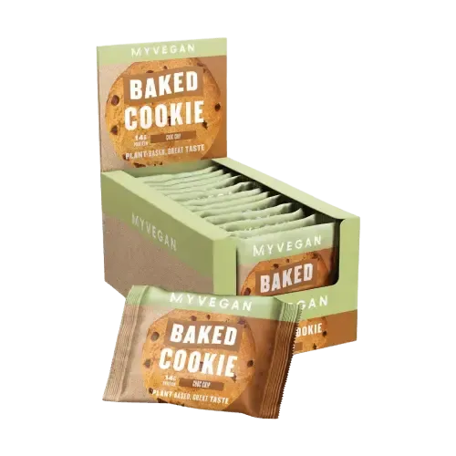 Myprotein Vegan Baked Cookie | 75g 12x75g Choc Chip - fitgrade.ch