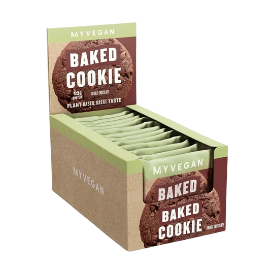 Myprotein Vegan Baked Cookie | 75g 12x75g Double Chocolate - fitgrade.ch