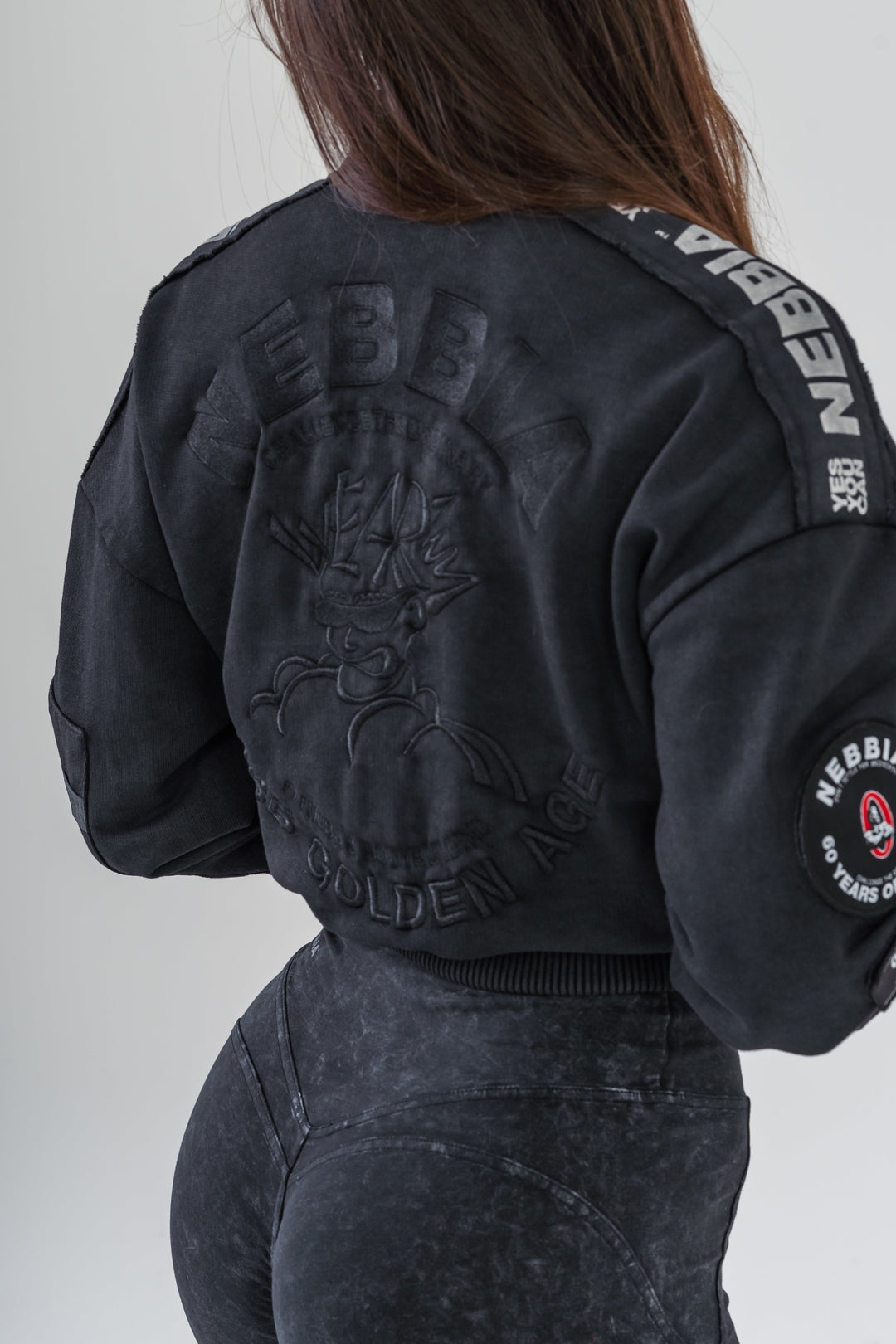 Nebbia Washed-Off Women's Bomber Jacket LEGEND - fitgrade.ch