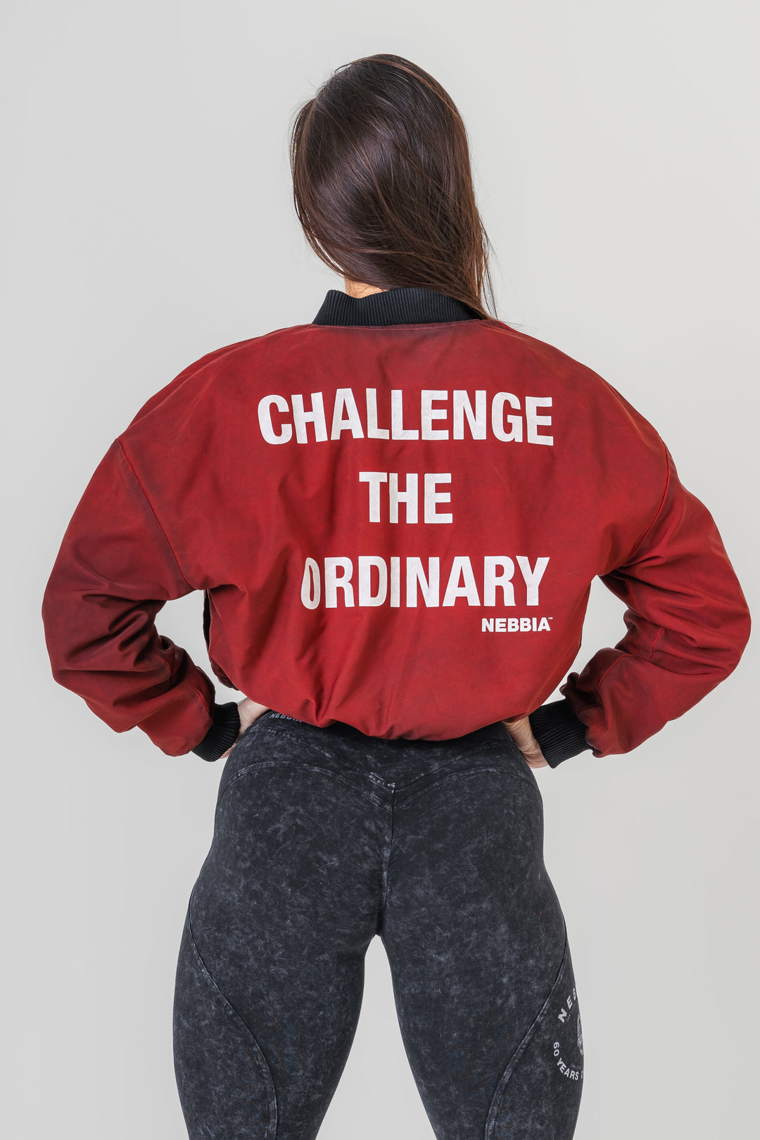 Nebbia Washed-Off Women's Bomber Jacket LEGEND - fitgrade.ch