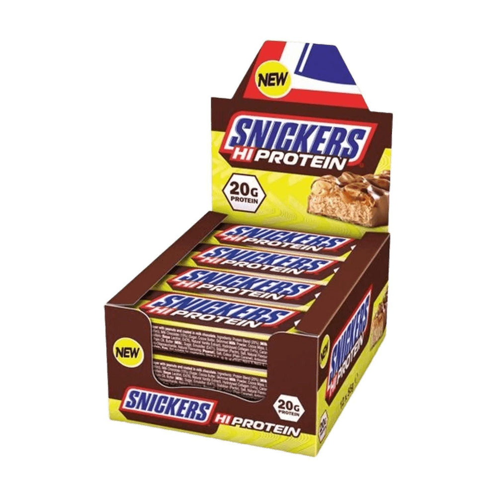 Snickers Hi Protein Bar - Chocolate Peanut | 57g 12x57g - fitgrade.ch