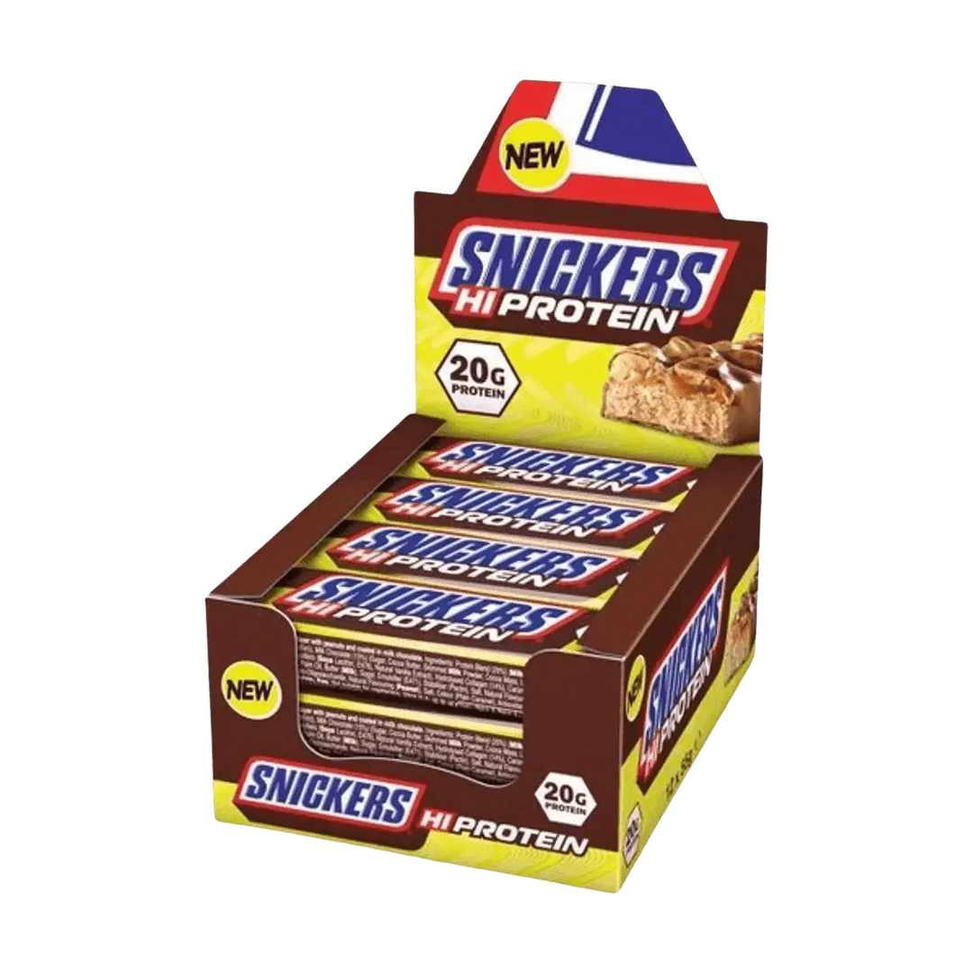 Snickers Hi Protein Bar - Chocolate Peanut | 57g 12x57g - fitgrade.ch