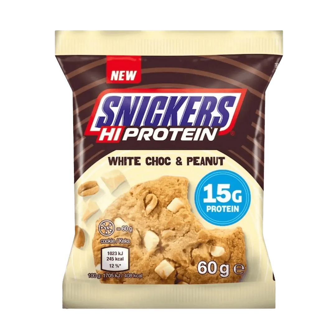 Snickers Hi Protein Cookie White Choc & Peanut | 60g - fitgrade.ch