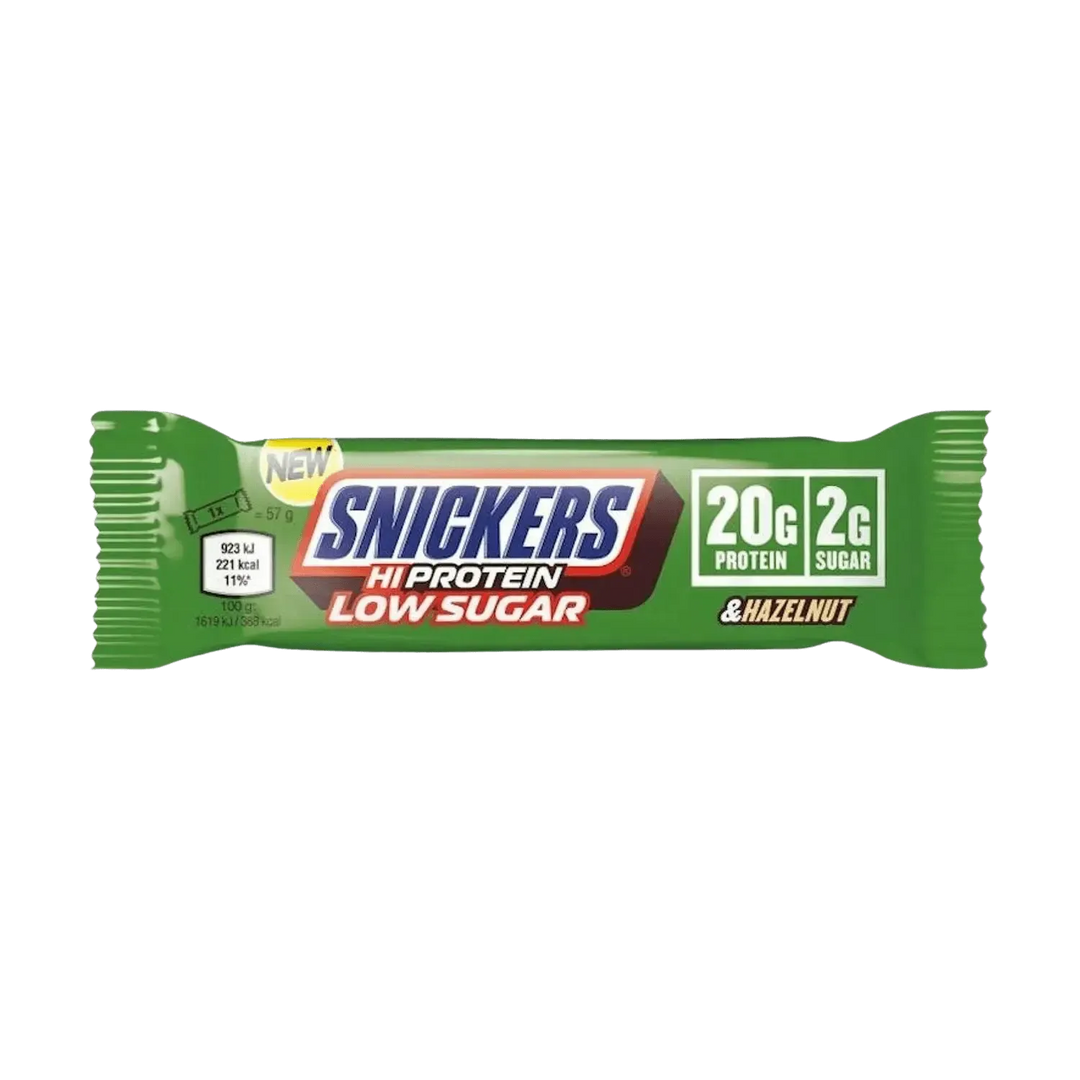 Snickers Low Sugar Hi Protein Bar - Hazelnut | 57g - fitgrade.ch