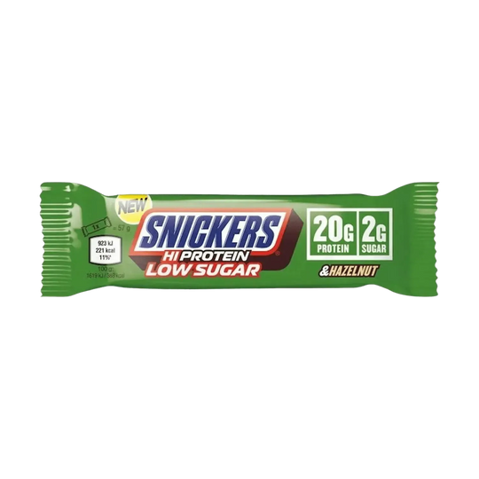 Snickers Low Sugar Hi Protein Bar - Hazelnut | 57g - fitgrade.ch
