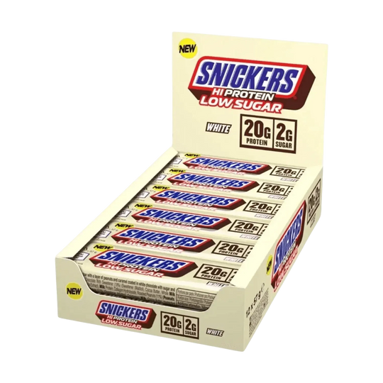 Snickers Low Sugar Hi Protein Bar - White Chocolate | 57g - fitgrade.ch