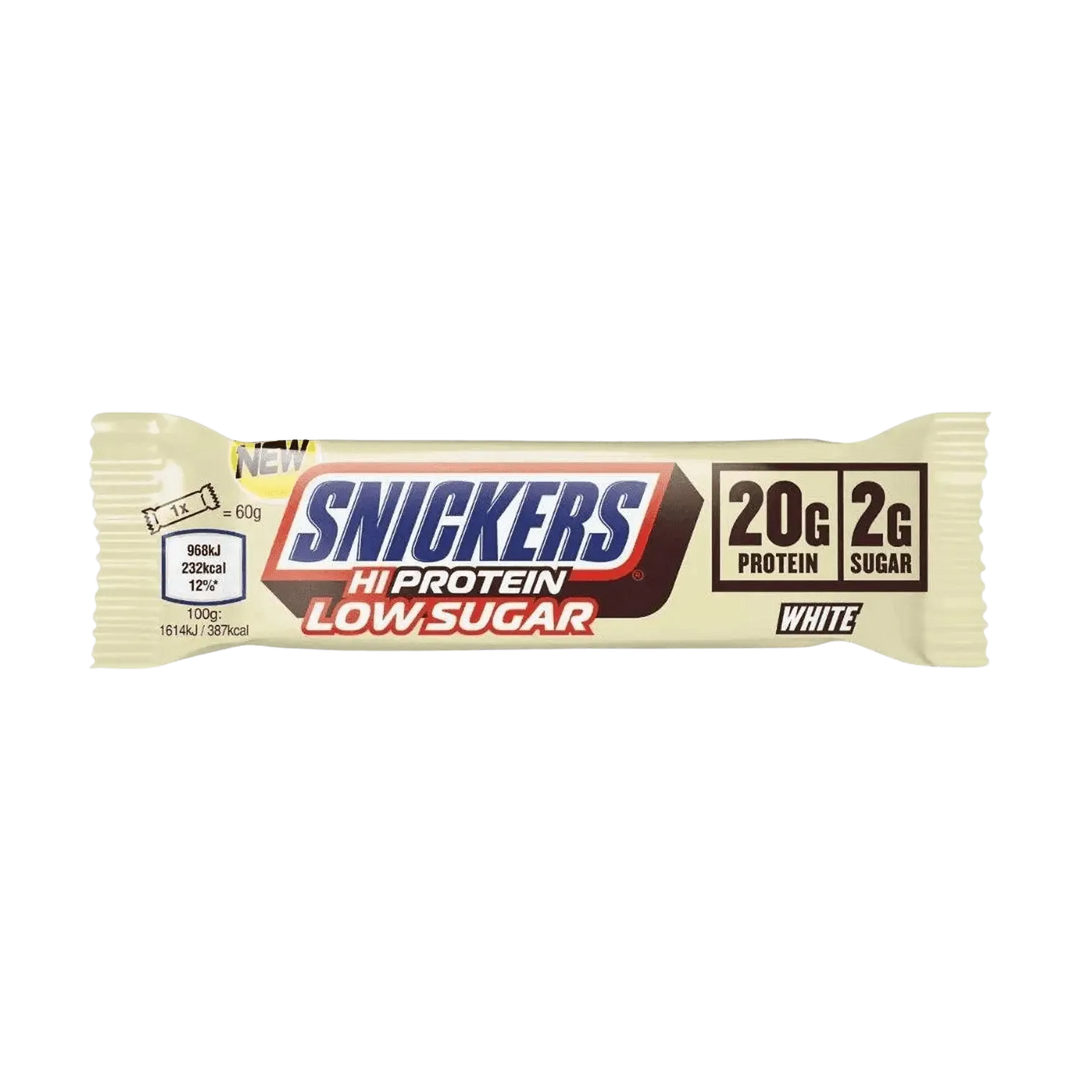 Snickers Low Sugar Hi Protein Bar - White Chocolate | 57g - fitgrade.ch