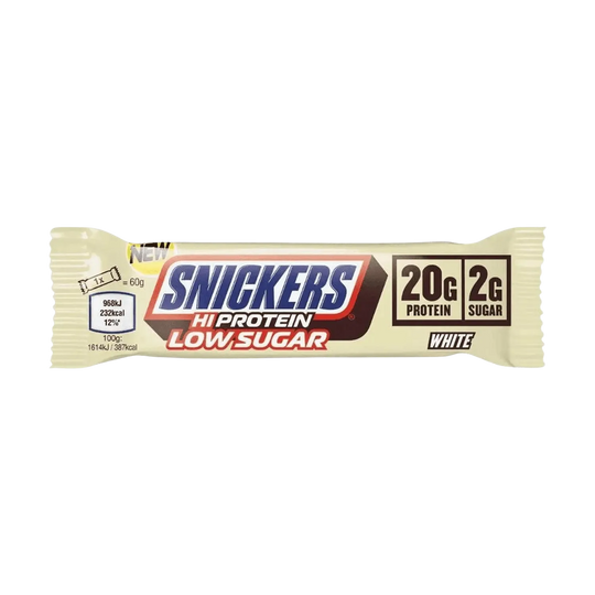 Snickers Low Sugar Hi Protein Bar - White Chocolate | 57g - fitgrade.ch