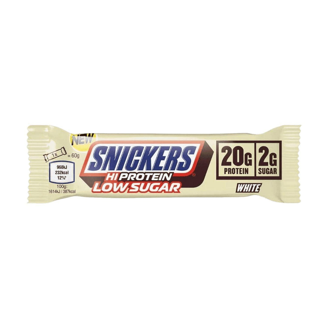 Snickers Low Sugar Hi Protein Bar - White Chocolate | 57g 57g - fitgrade.ch