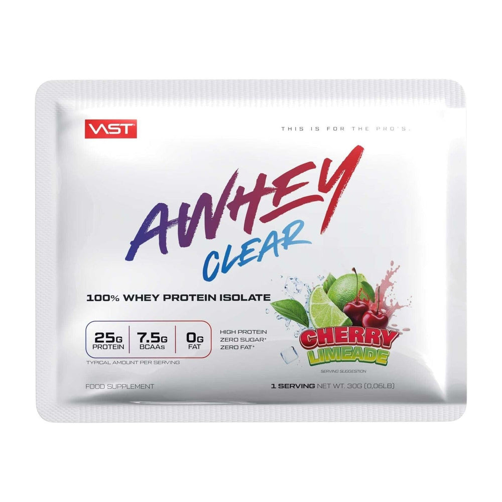 VAST AWHEY Clear Isolate | 30g SAMPLE Cherry Limeade - fitgrade.ch