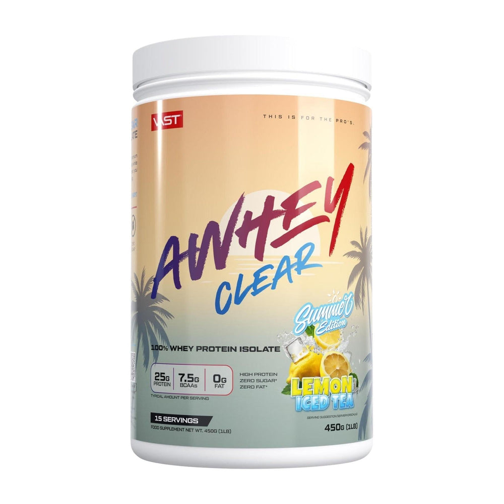 VAST AWHEY Clear Isolate | 450g Lemon Iced Tea - fitgrade.ch