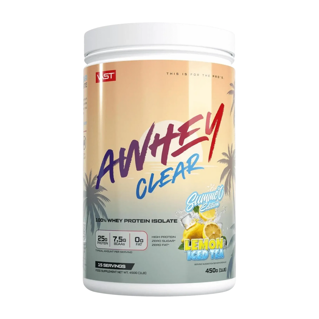 VAST AWHEY Clear Isolate | 450g Lemon Iced Tea - fitgrade.ch