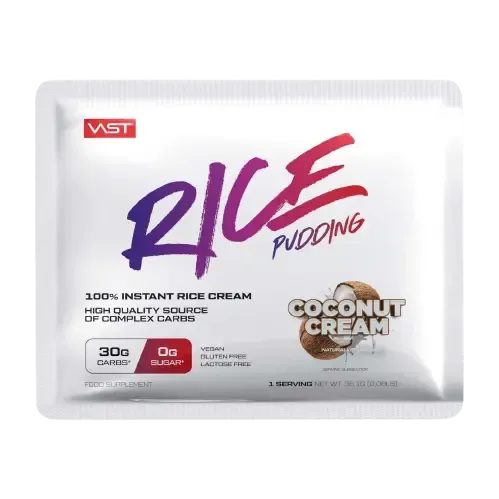 VAST Rice Pudding | 30g SAMPLE Coconut Cream - fitgrade.ch
