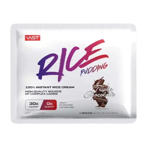 VAST Rice Pudding | 30g SAMPLE Triple Chocolate - fitgrade.ch