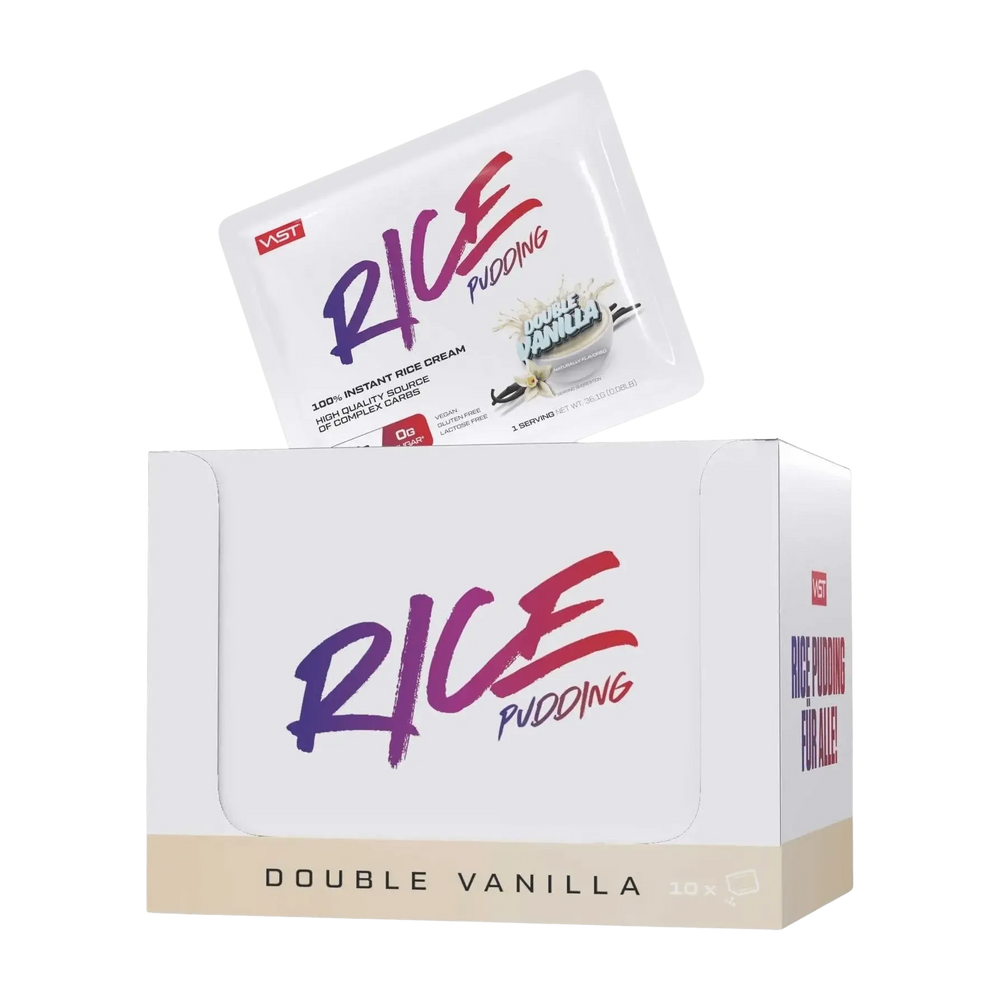 VAST Rice Pudding To-Go Box | 10x30g Double Vanilla - fitgrade.ch