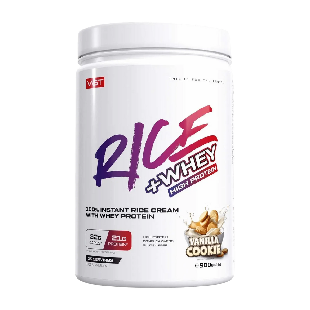 VAST Rice + Whey | 900g Vanilla Cookie - fitgrade.ch