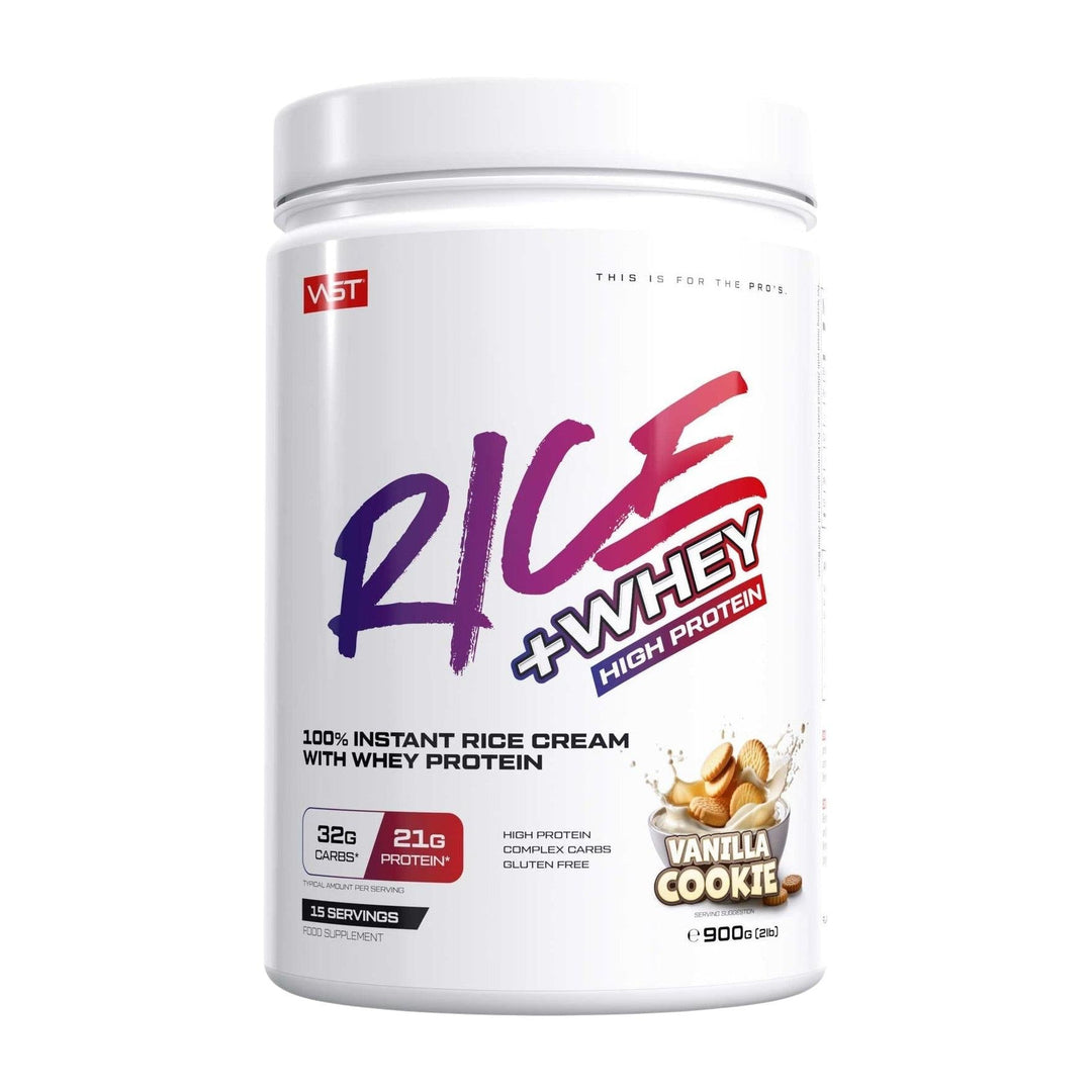 VAST Rice + Whey | 900g Vanilla Cookie - fitgrade.ch