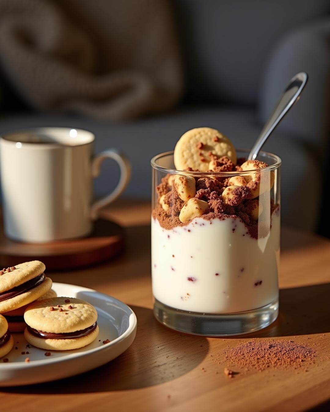 Cremig-knuspriges Cocoa-Cookie-Dessertglas - fitgrade.ch