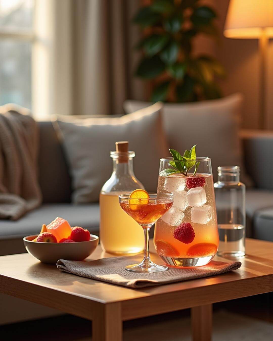 Zero Sugar Winter-Mocktail-Glas - fitgrade.ch