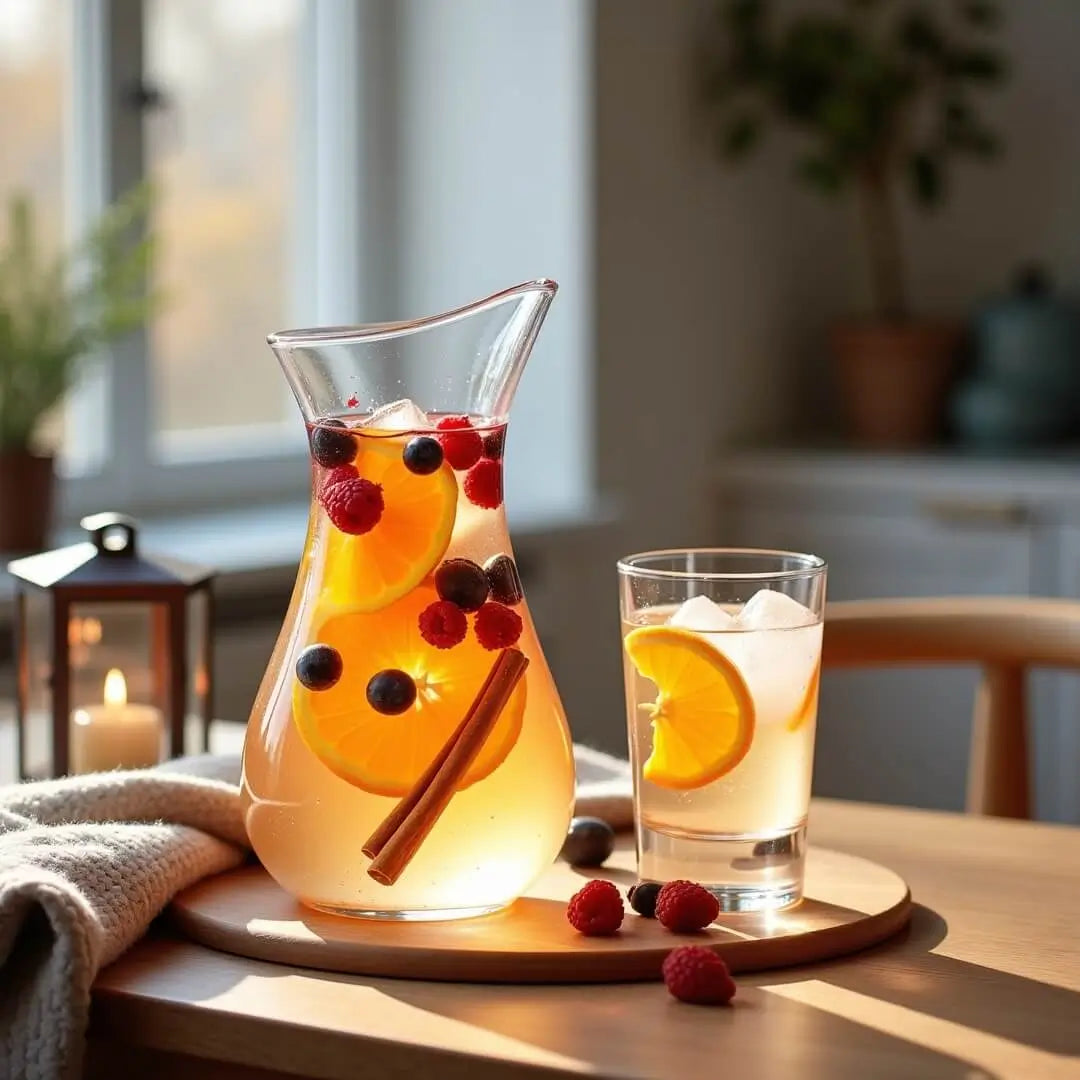 Fruchtiges Winter-Infused Water mit Bolero - fitgrade.ch