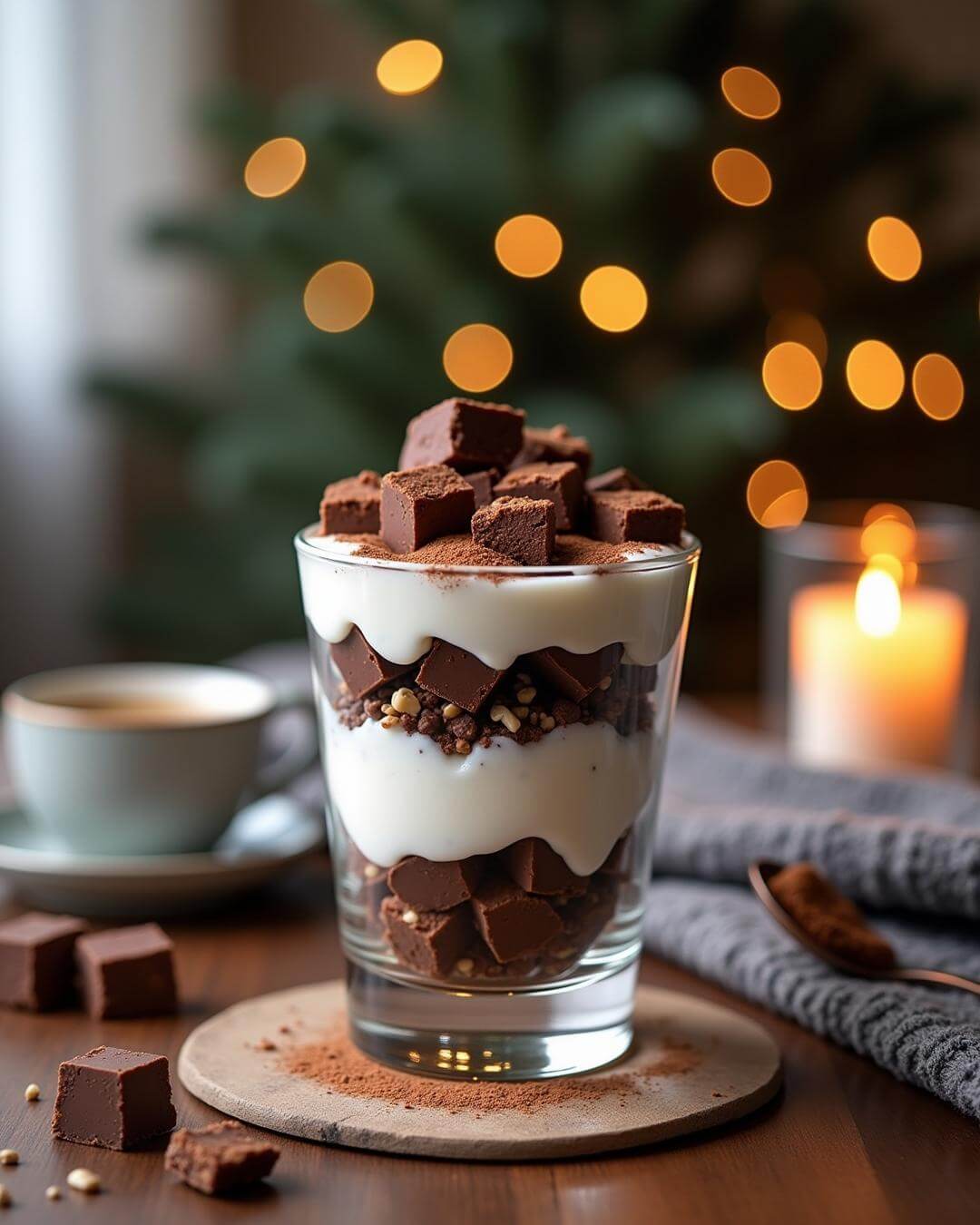 Cremiges Protein-Schichtdessert im Glas - fitgrade.ch