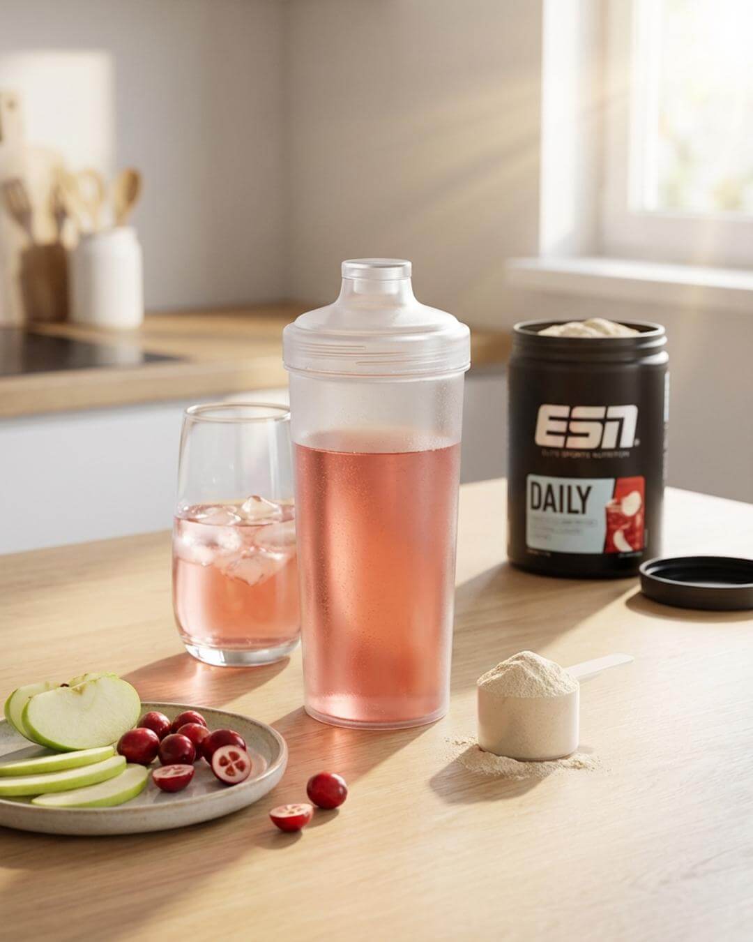 Apple-Cranberry Morning Performance Drink - fitgrade.ch