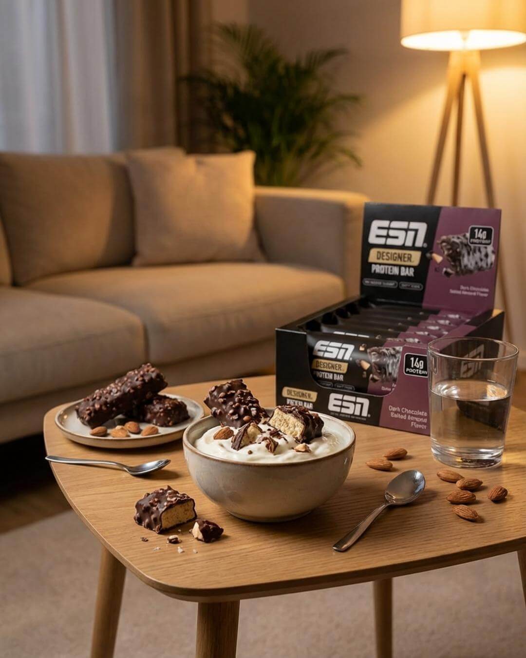 Cremiges Proteinriegel-Dessert - fitgrade.ch