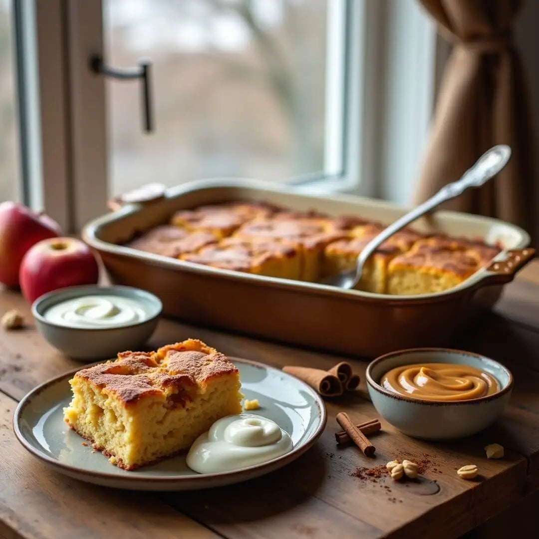 Warmer Protein-Apfel-Zimt-Auflauf - fitgrade.ch