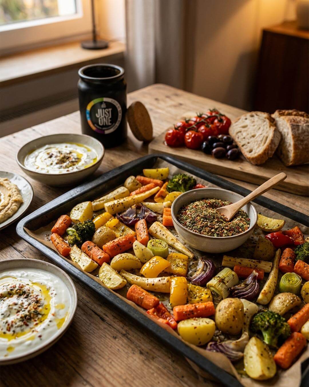 Mediterranes Ofengemüse vom Blech - fitgrade.ch