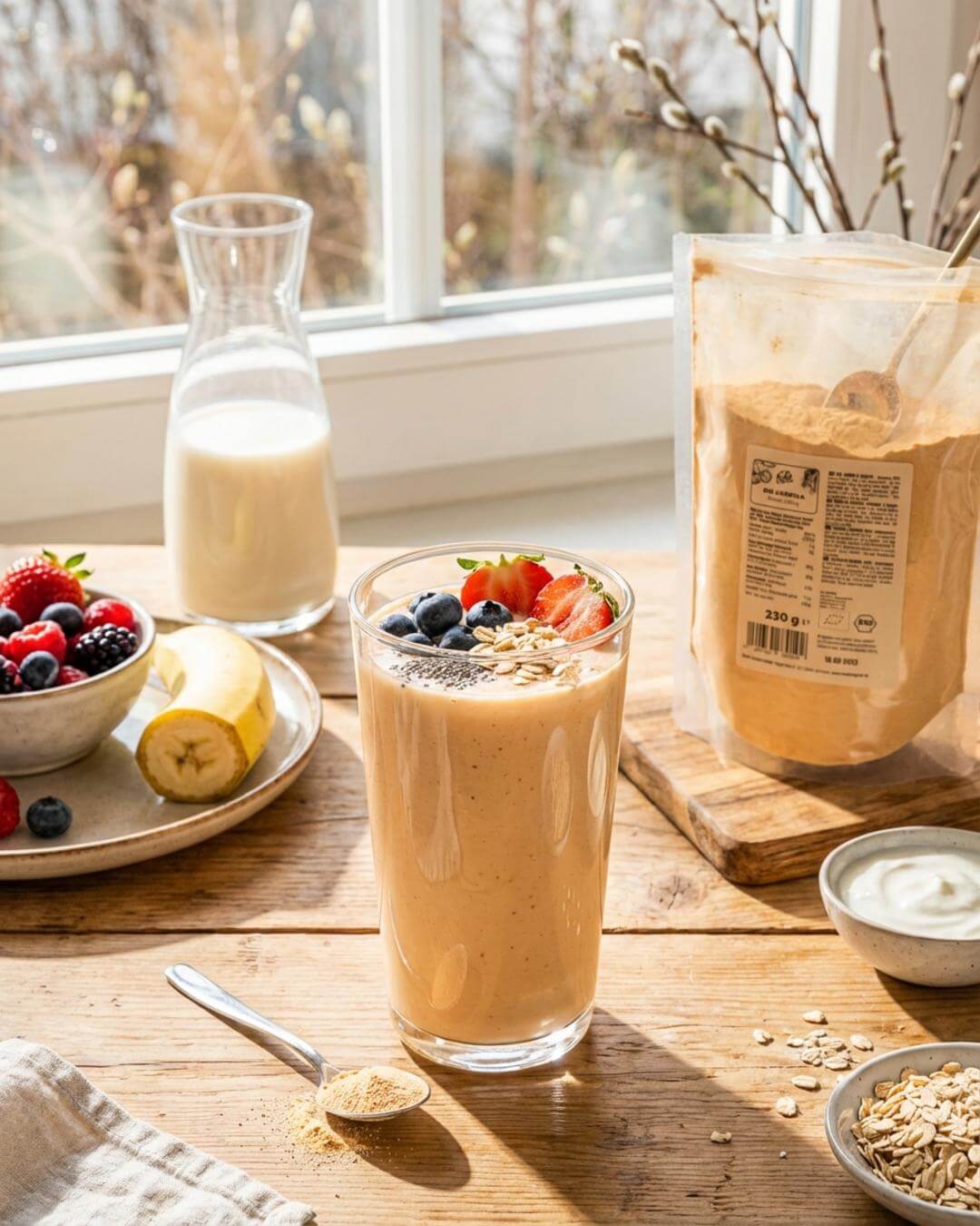 Fruchtiger Acerola-Breakfast-Smoothie - fitgrade.ch