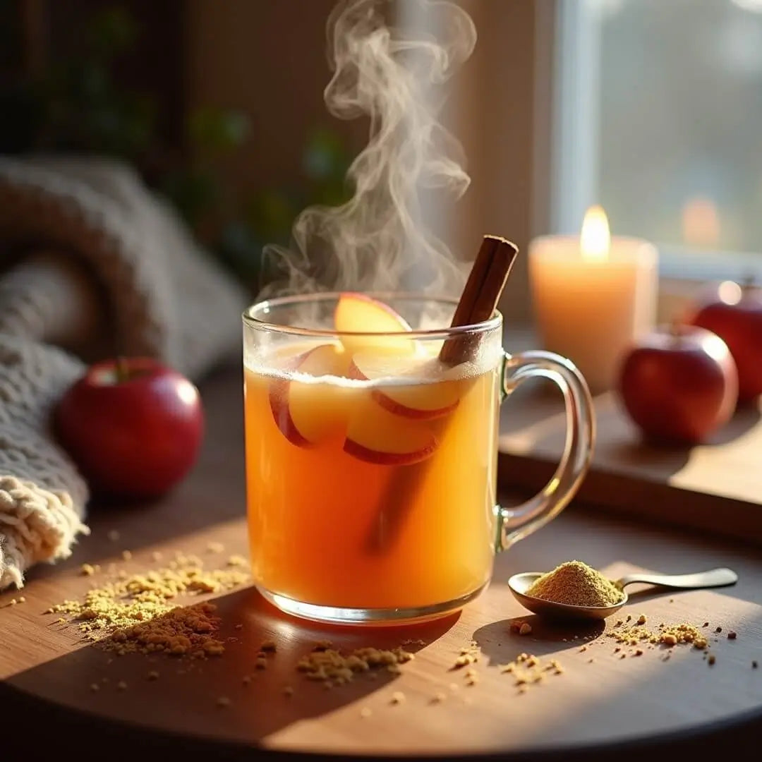 Wärmender Ingwer-Apfel-Winterdrink - fitgrade.ch