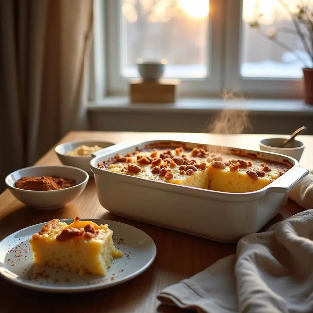 Winterlicher Milchreis-Auflauf - fitgrade.ch