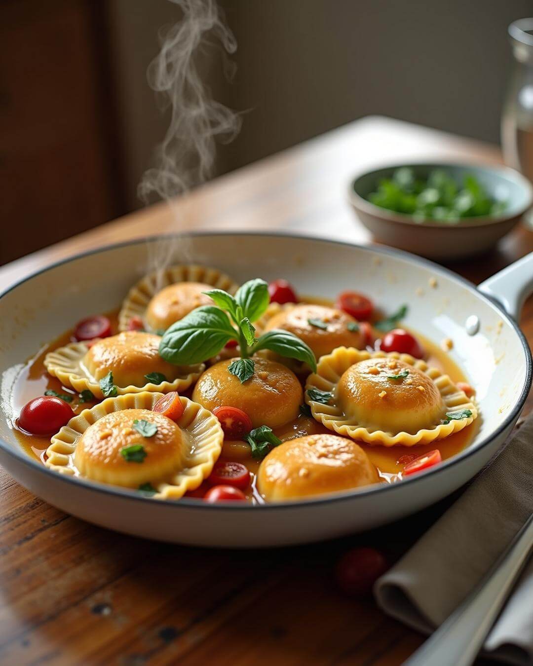Cremige One-Pot-Winterravioli - fitgrade.ch