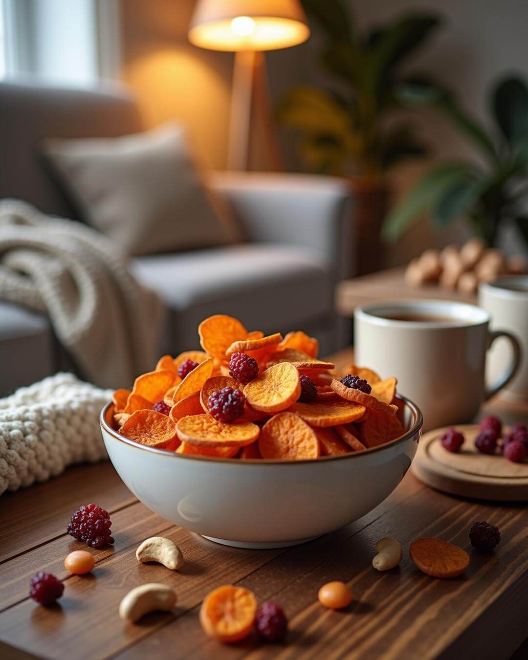 Knusprige Süsskartoffel-Nuss-Bowl - fitgrade.ch