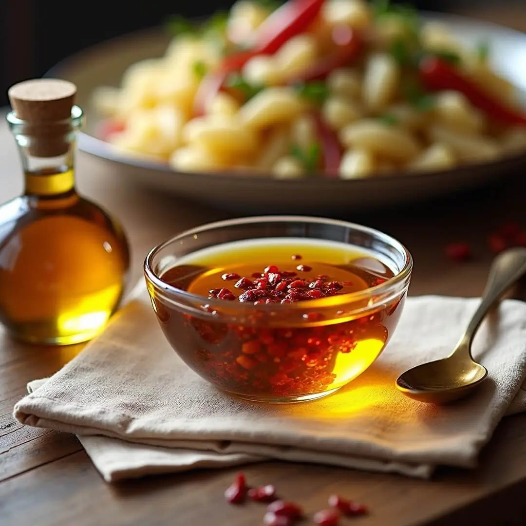 Winterliches Chili-Knoblauch-Öl - fitgrade.ch