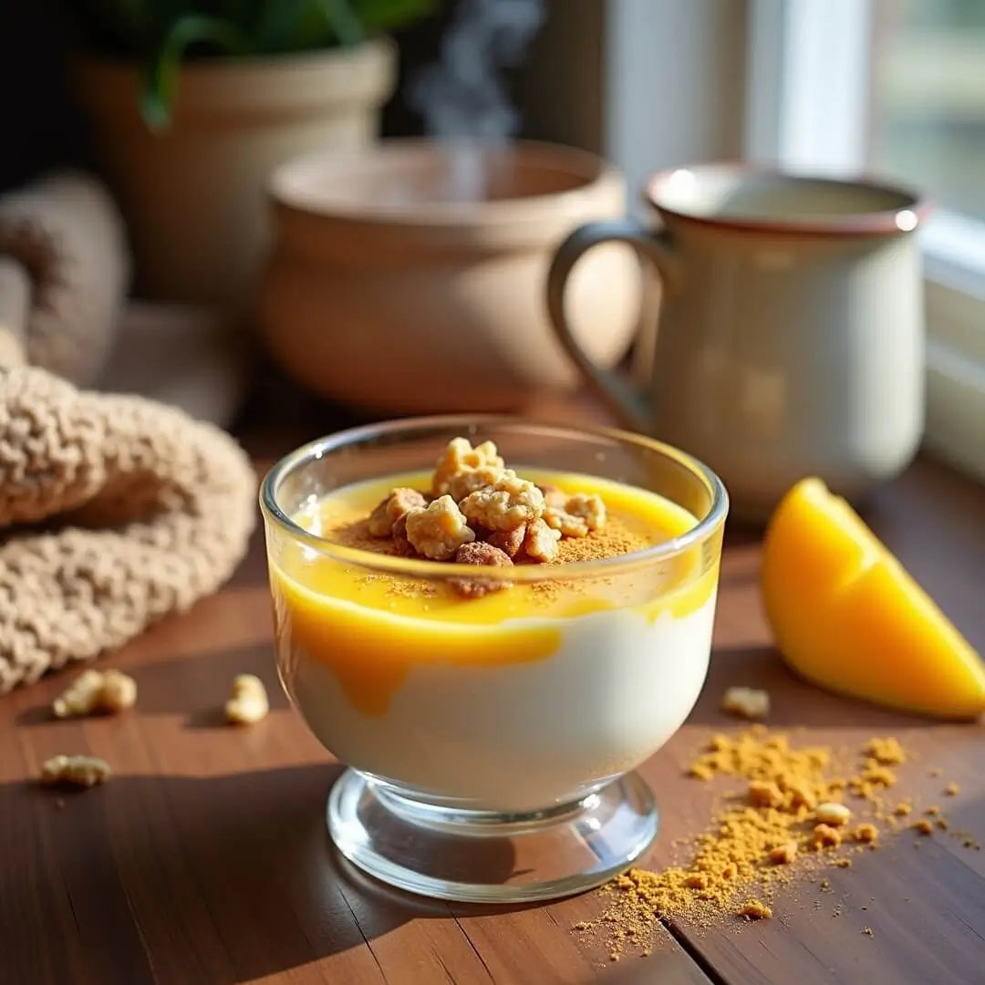 Cremiges Winter-Mango-Dessert - fitgrade.ch
