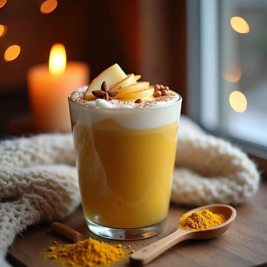 Golden-Latte-Dessert im Glas - fitgrade.ch