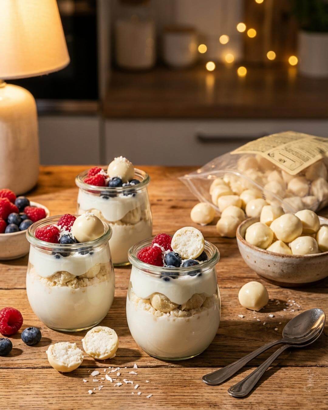 Kokos-Schoko-Dessertgläsli - fitgrade.ch