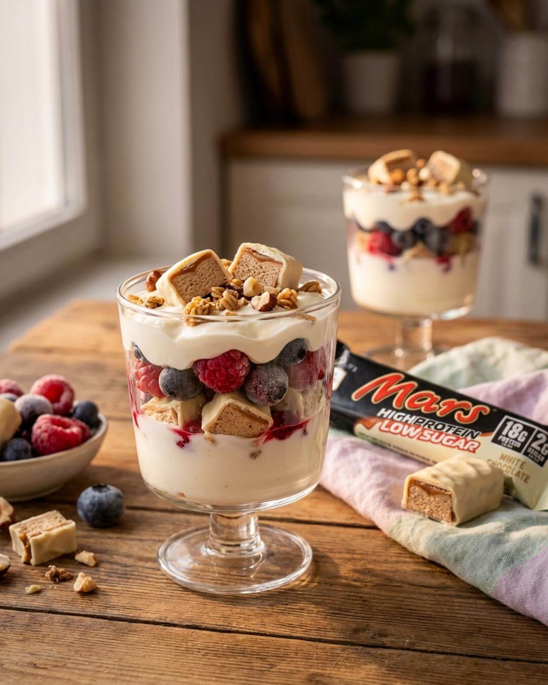 Protein-Crunch-Dessert im Glas - fitgrade.ch