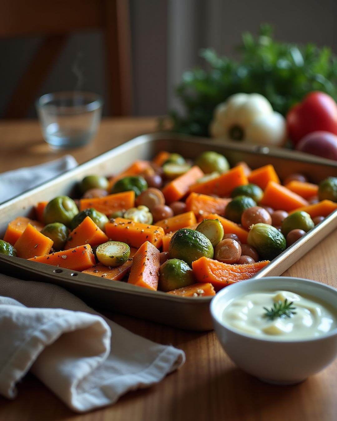 Leichtes Winter-Ofengemüse vom Blech - fitgrade.ch