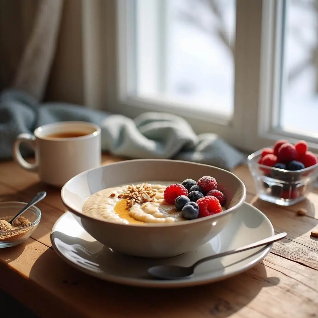 Cremiger Winter-Porridge mit Chunky - fitgrade.ch