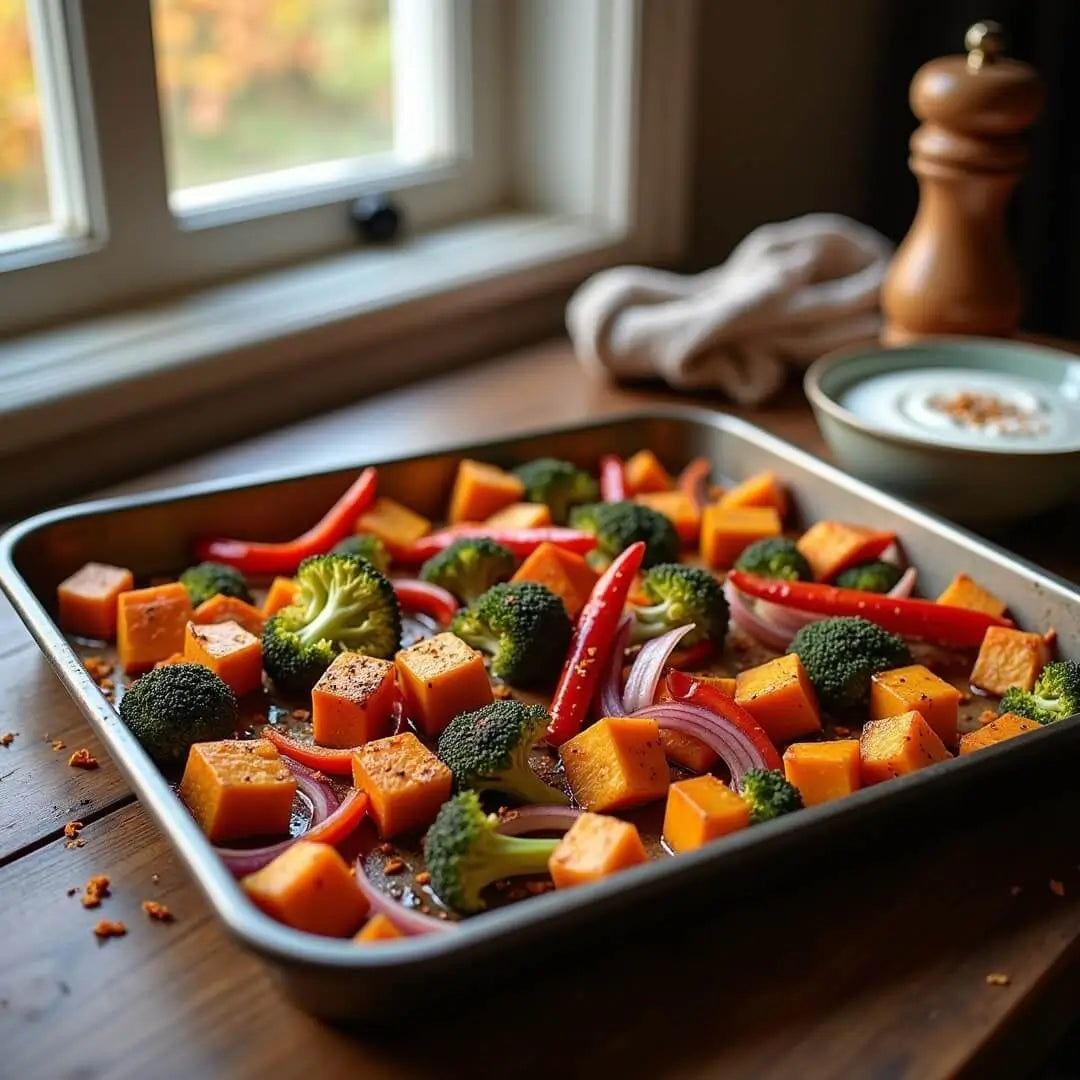 Ofengemüse-Mahlzeit für mehrere Tage - fitgrade.ch