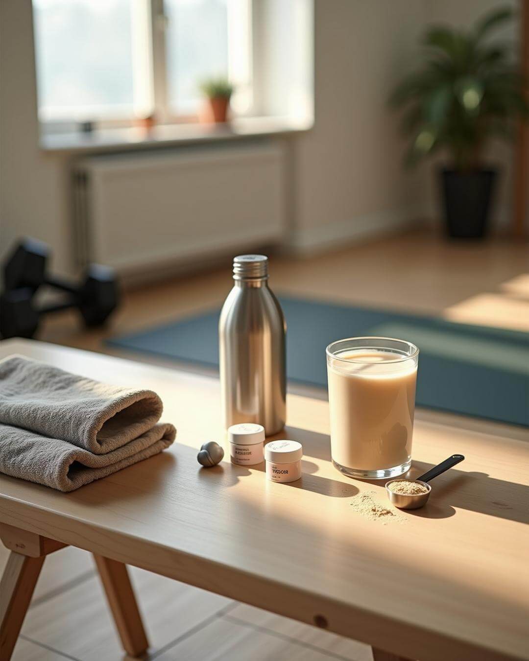 Perfekt gemixter Proteinshake to go - fitgrade.ch