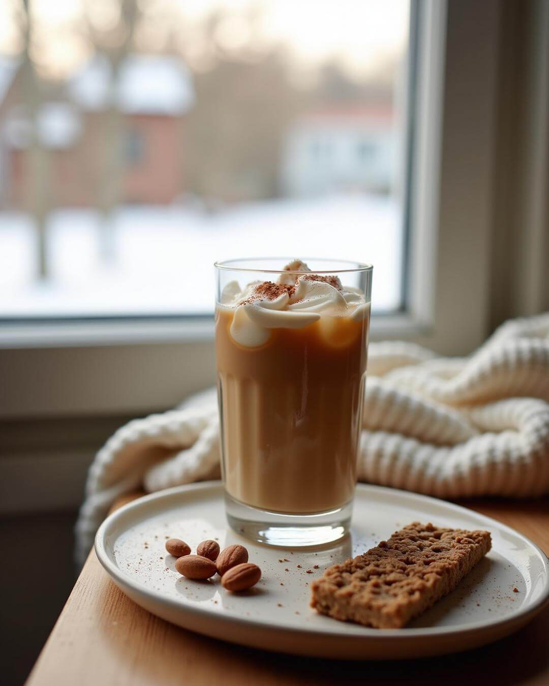 Cremiger Winter Protein Iced Coffee - fitgrade.ch