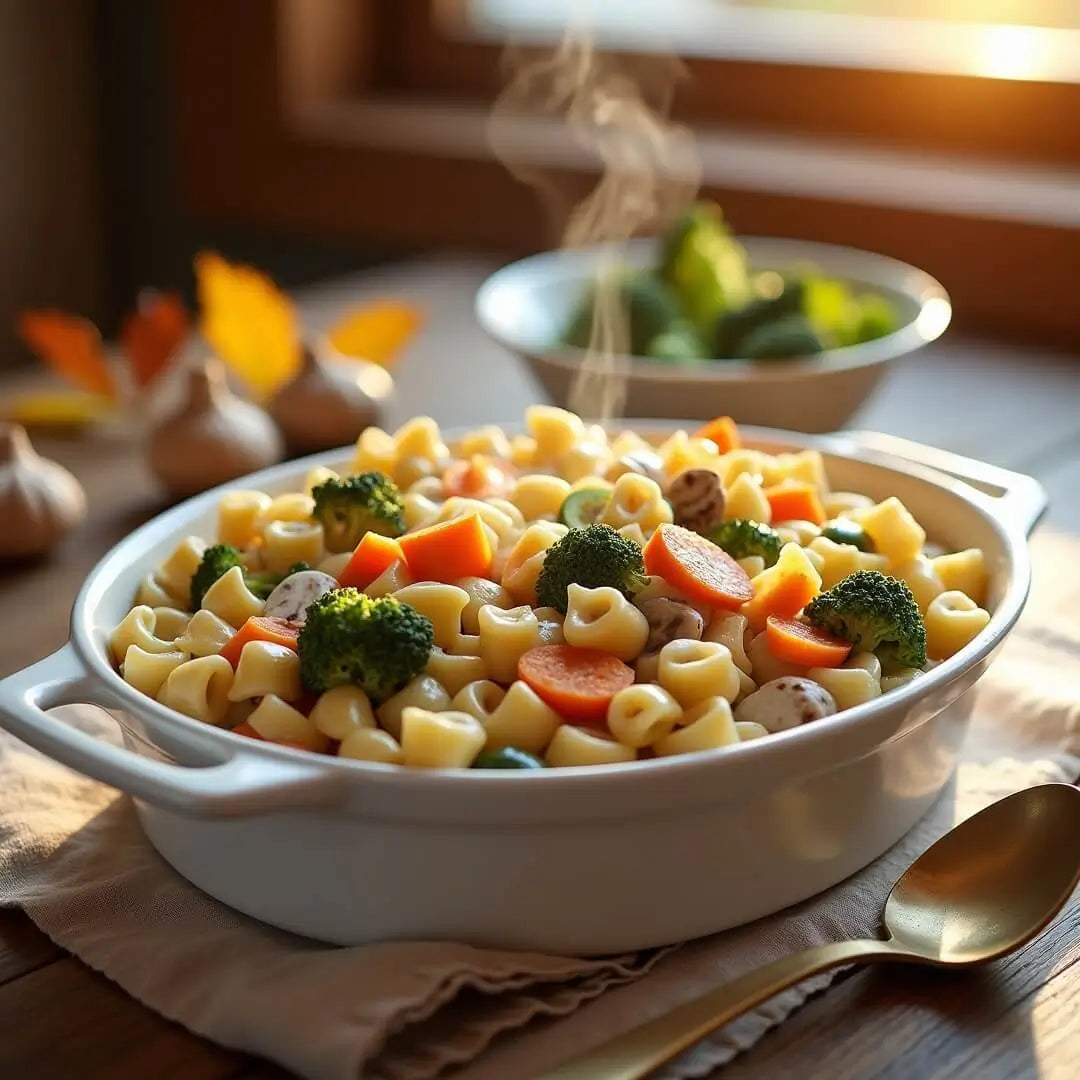 Protein-Ofenauflauf mit cremiger Sauce - fitgrade.ch