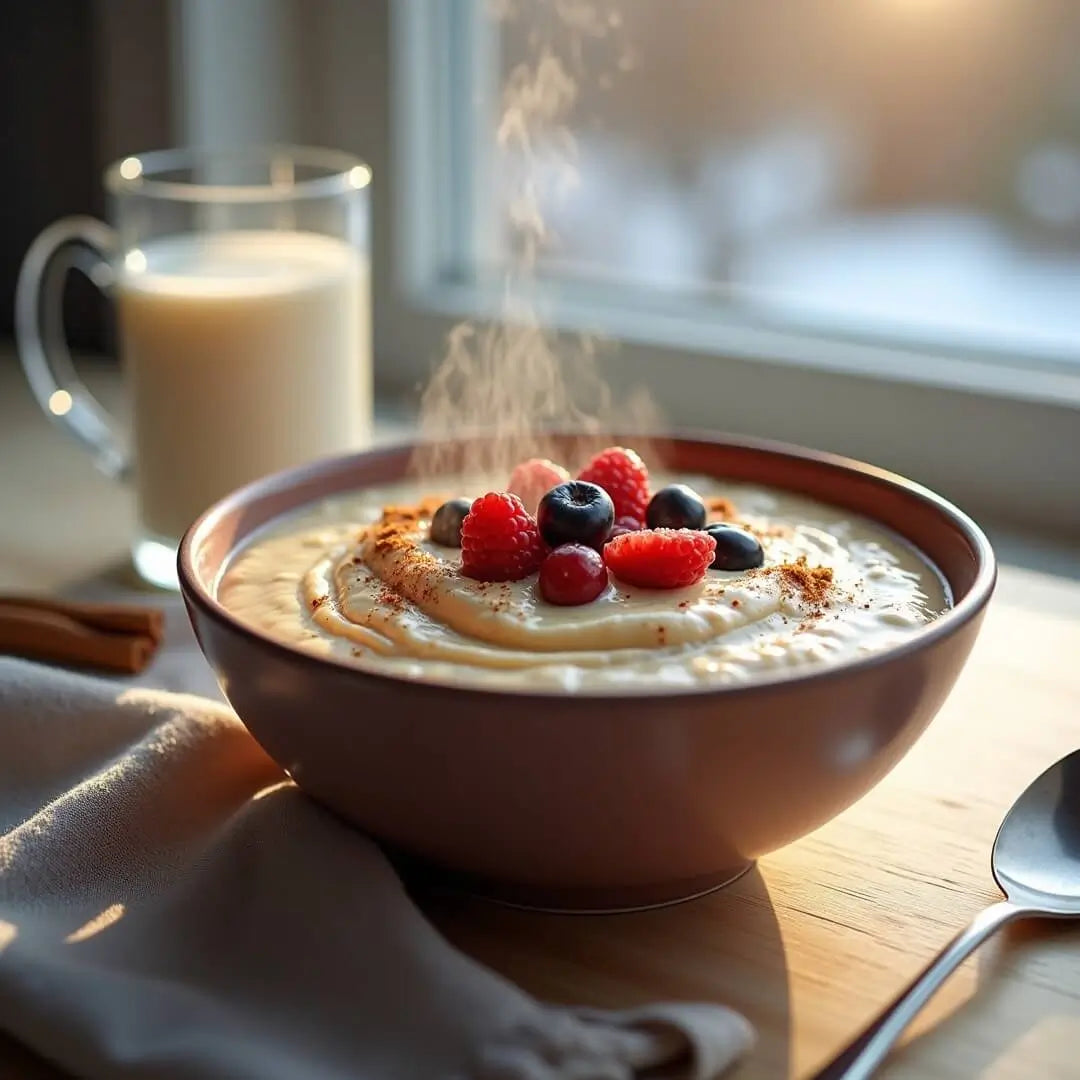 Cremiger Winter-Protein-Porridge - fitgrade.ch